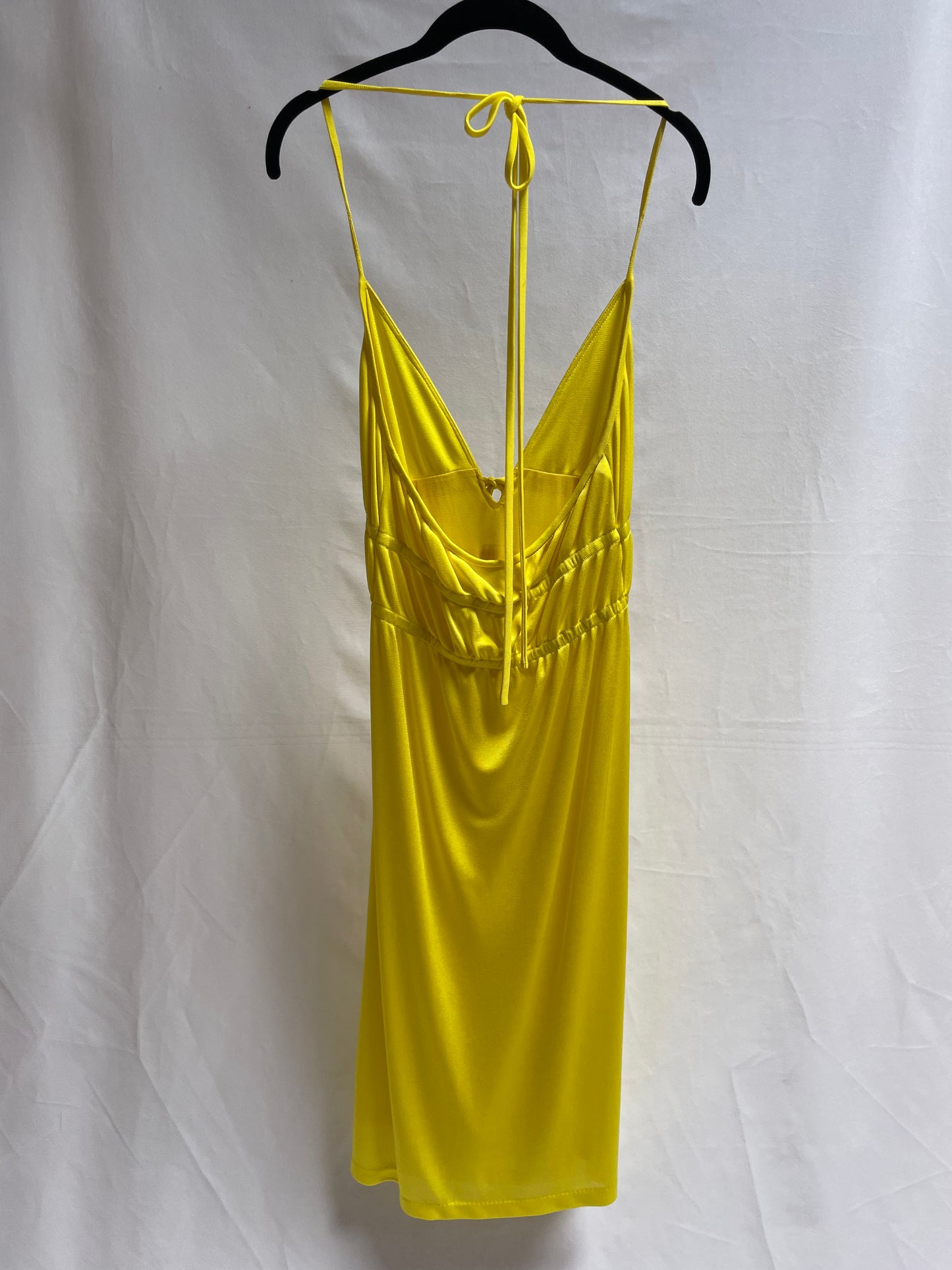 VESTIDO AMARILLO NEÓN
