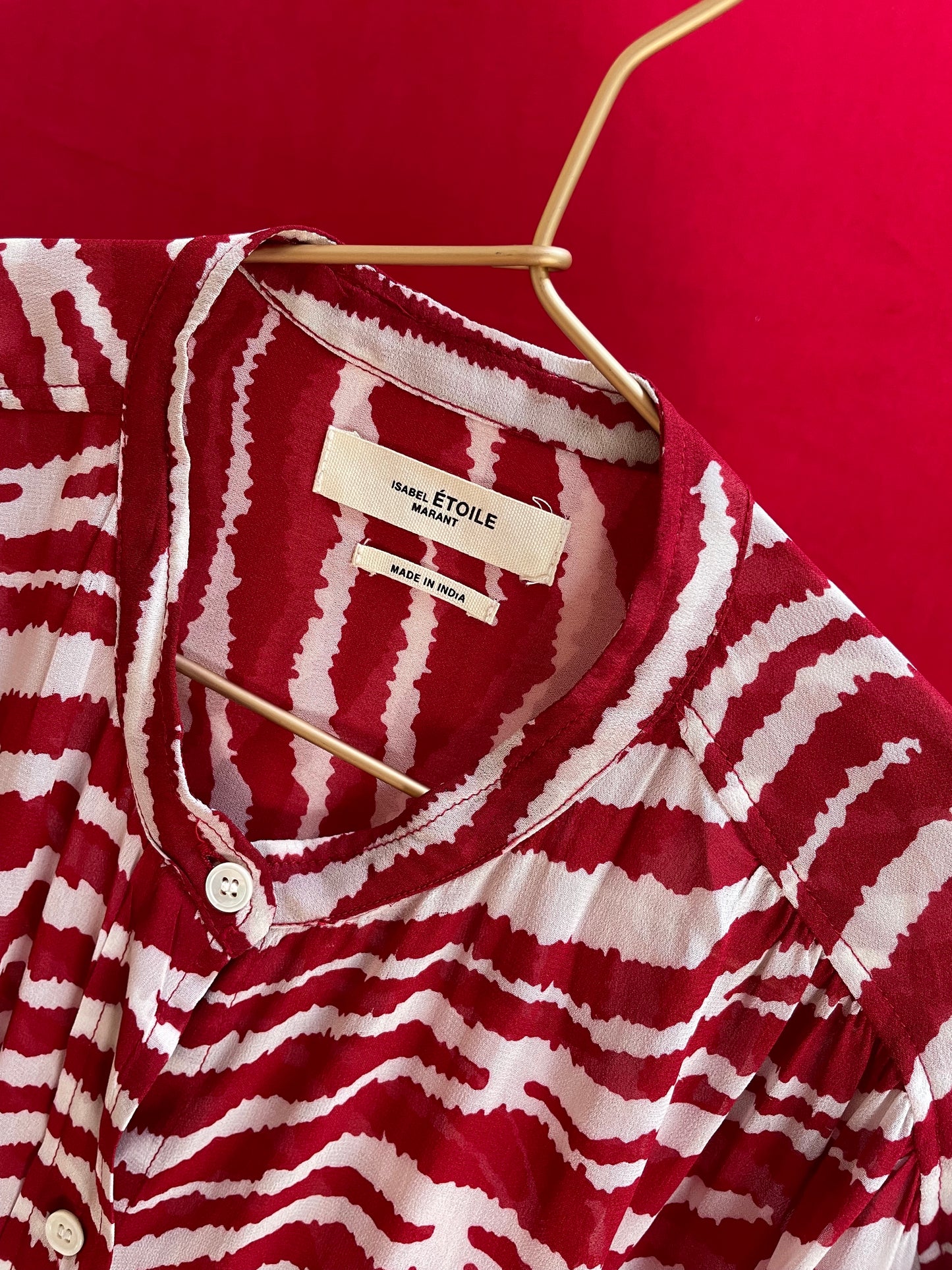 CAMISA TIGRE PRINT ROJA